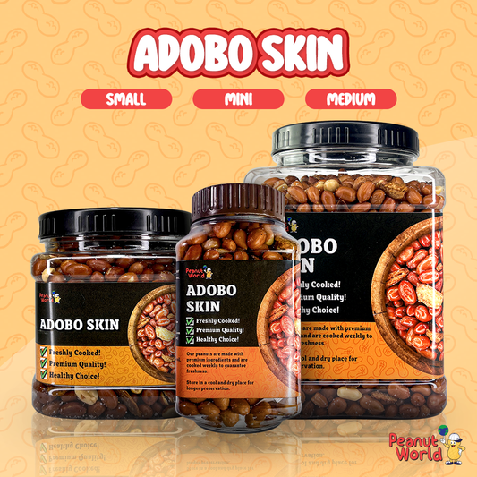 Adobo Skin Peanuts w/ Garlic