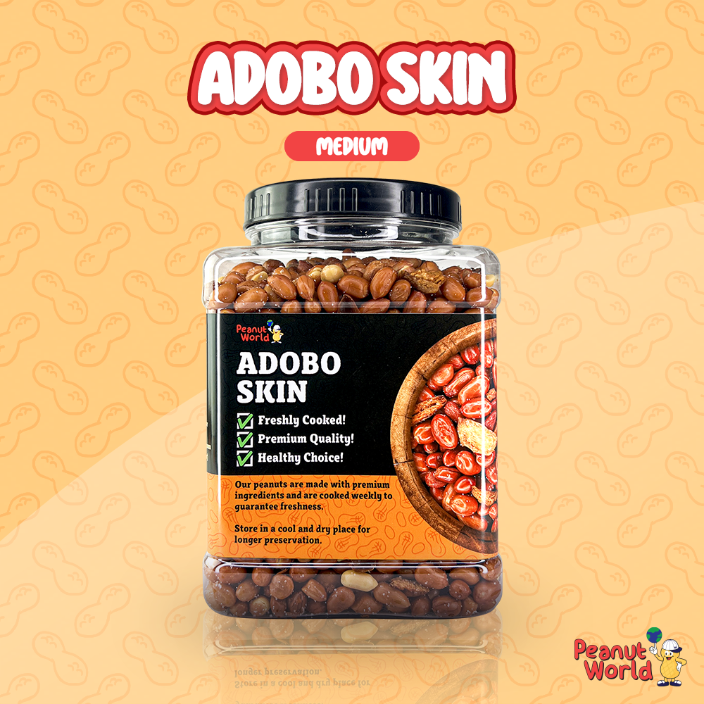 Adobo Skin Peanuts w/ Garlic