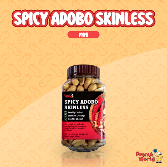 Spicy Adobo Skinless Peanuts w/ Garlic