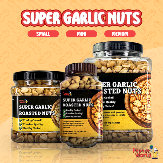 Super Garlic Roasted Nuts
