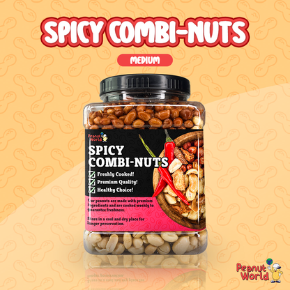 Spicy Combi-Nuts w/ Garlic