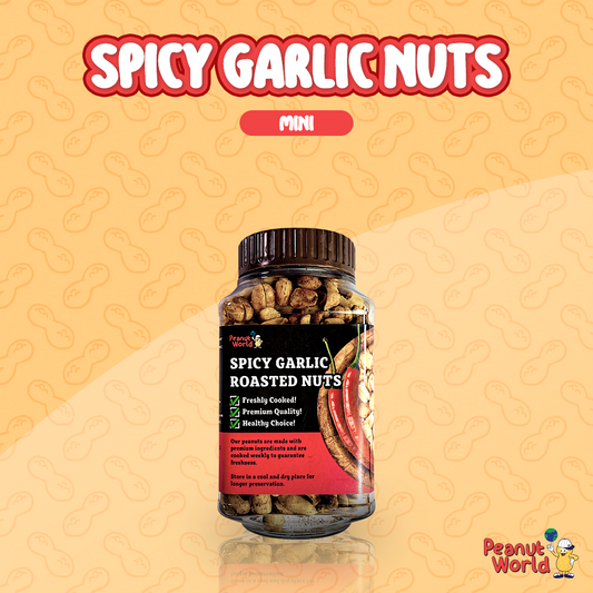 Spicy Garlic Roasted Nuts