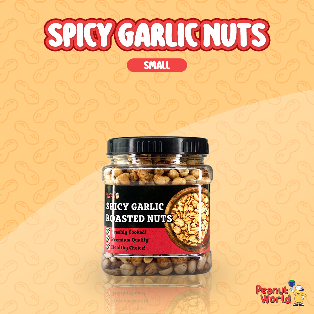 Spicy Garlic Roasted Nuts