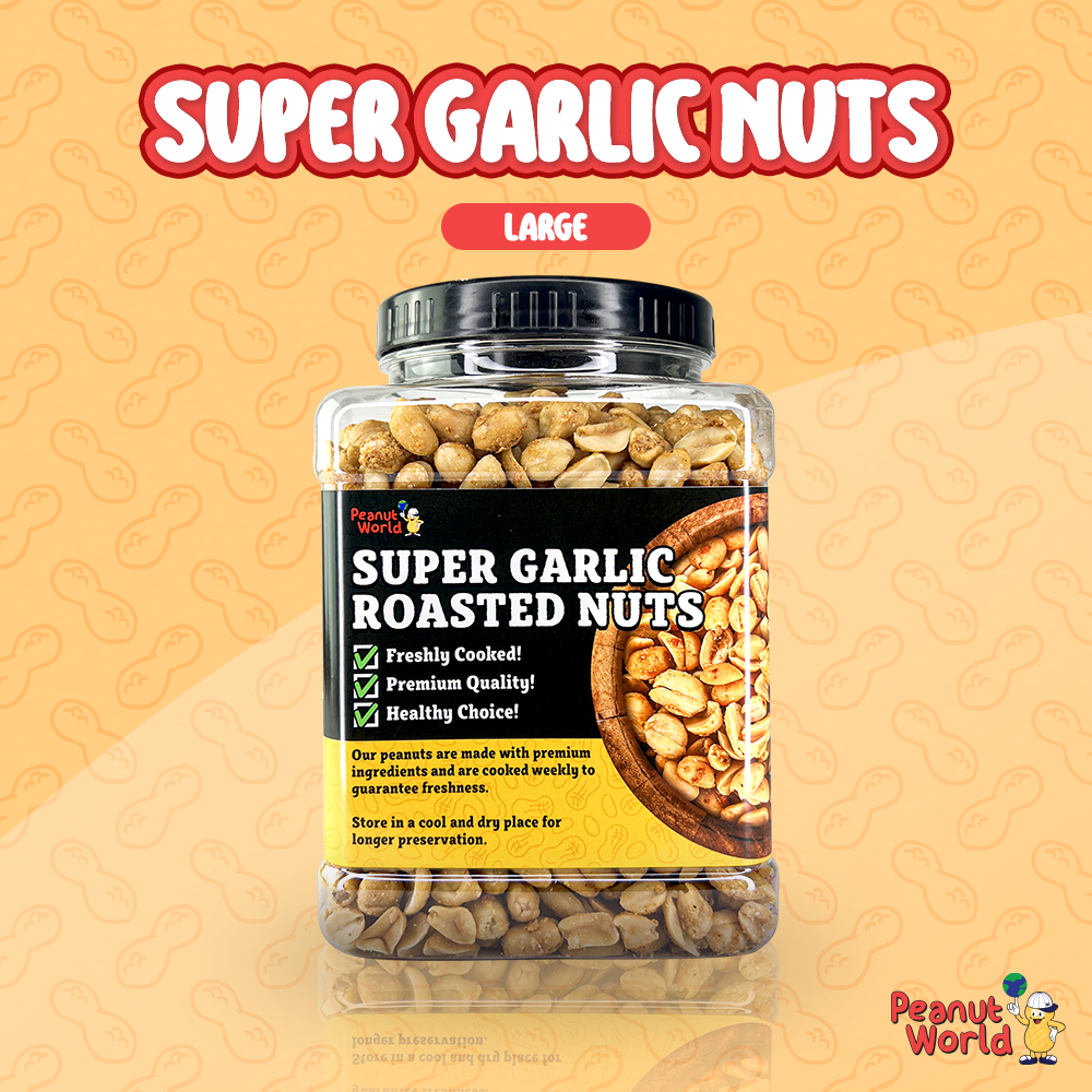 Super Garlic Roasted Nuts